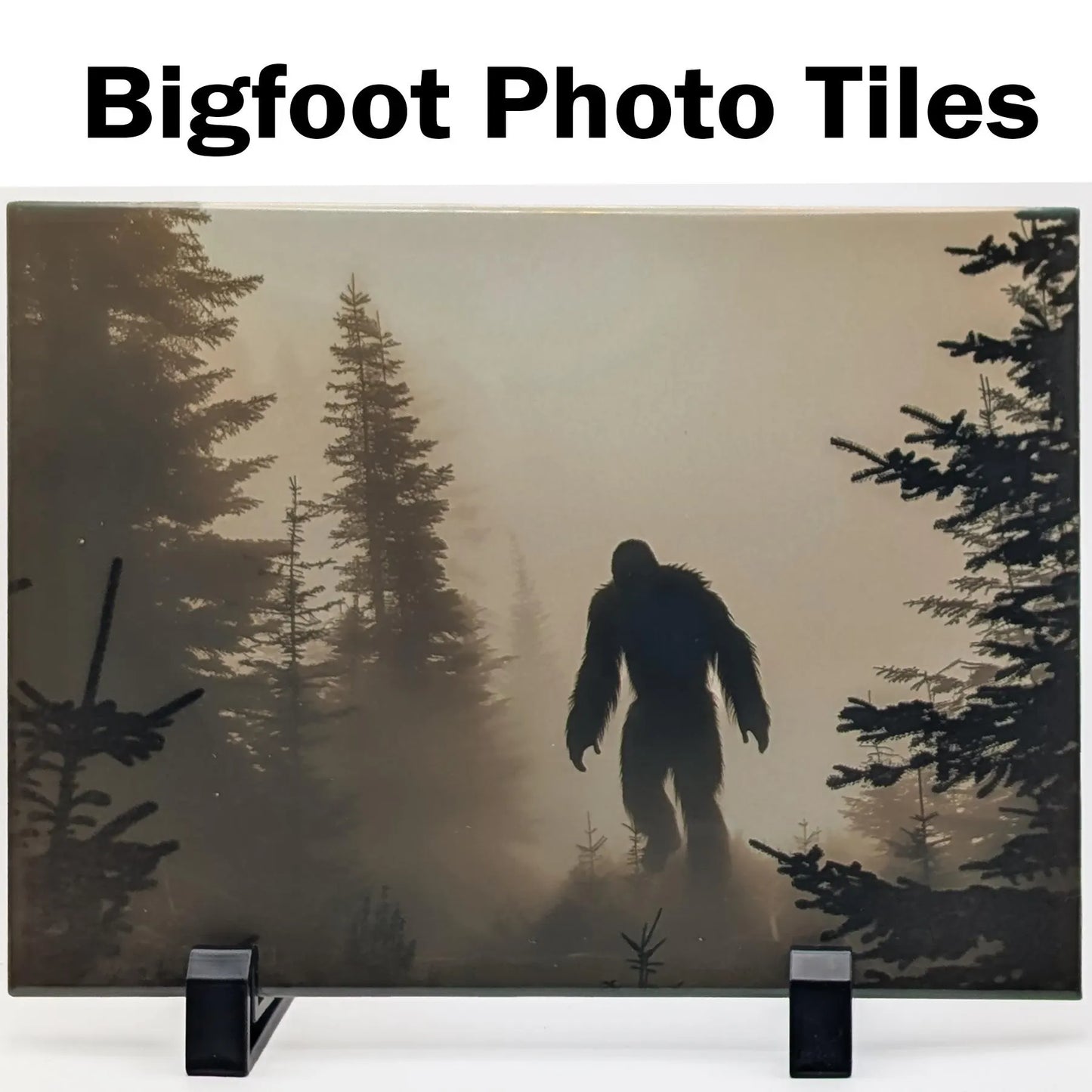 Bigfoot Ceramic Photo Tiles