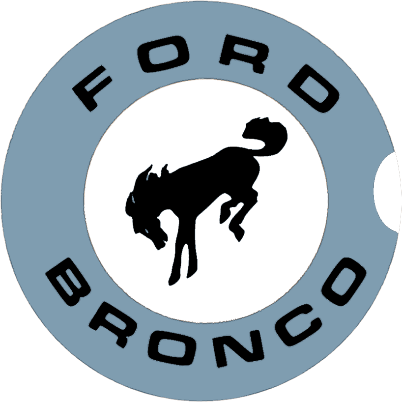 Ford Bronco Car Coasters In Your Color!