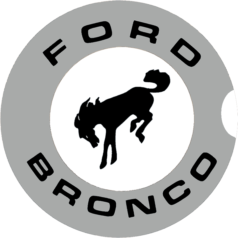 Ford Bronco Car Coasters In Your Color!