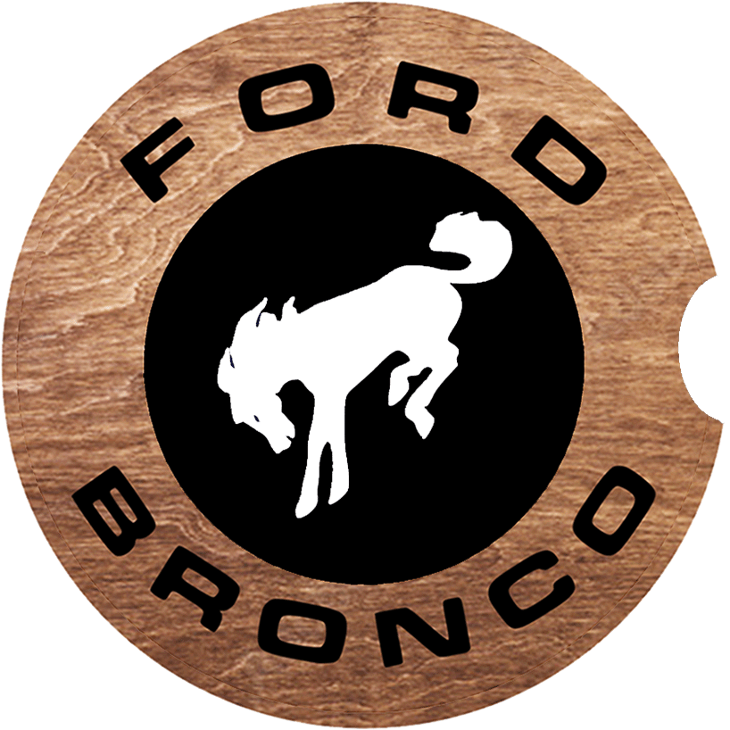 Ford Bronco Car Coasters In Your Color!