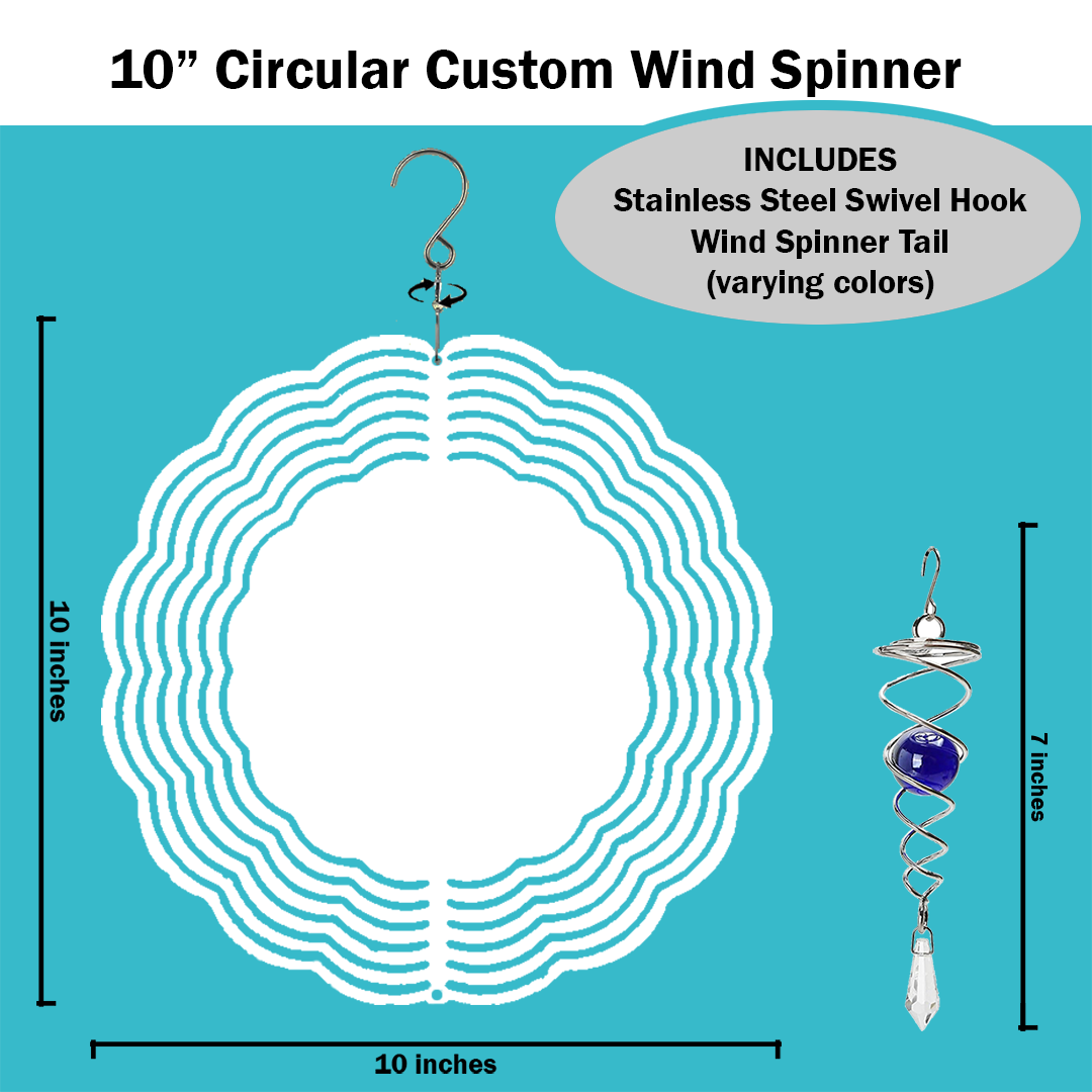 Custom Circular Wind Spinner