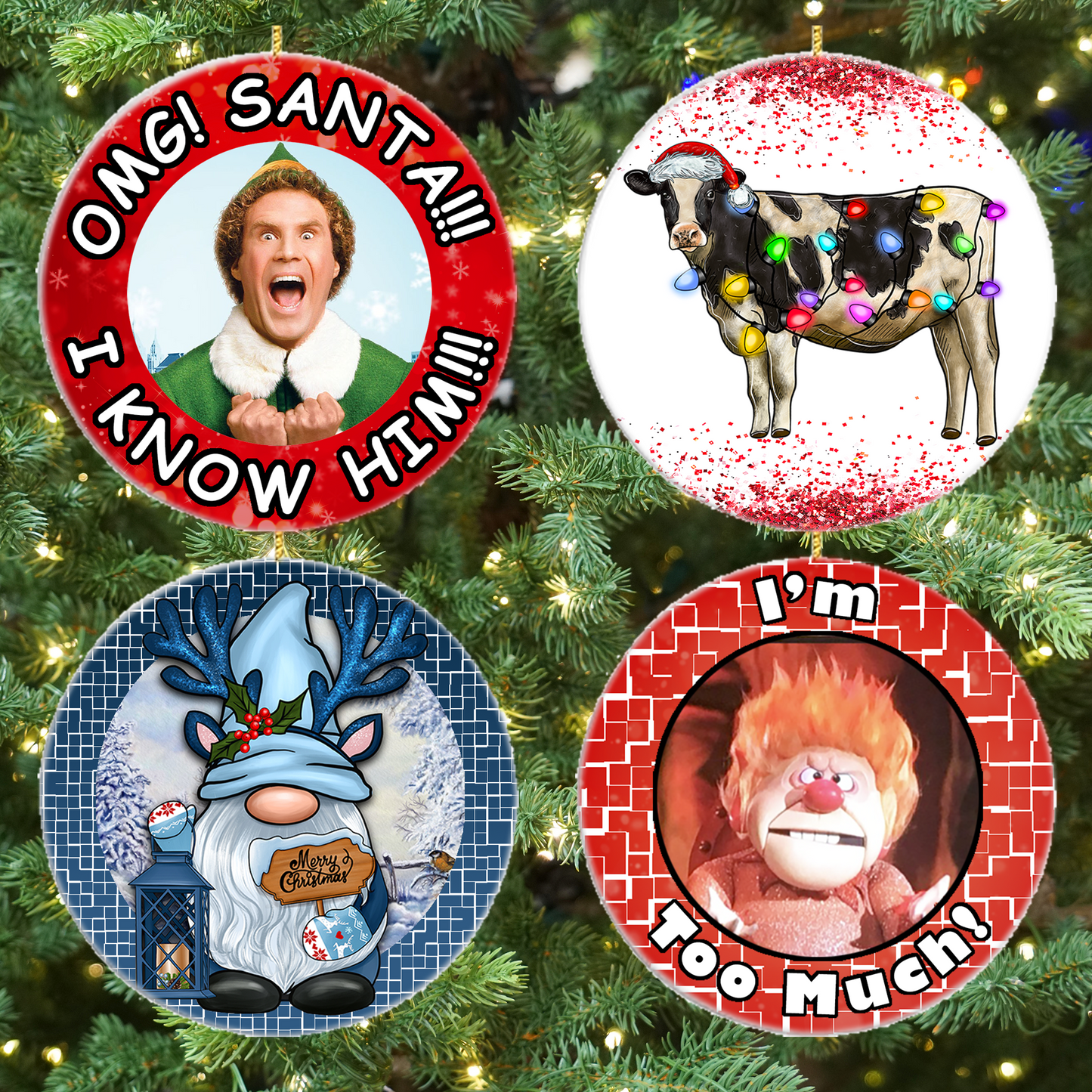 Custom Porcelain Ornament