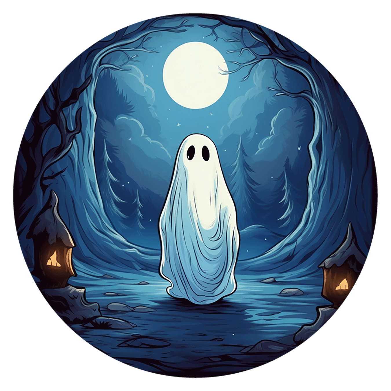 Cute and Spooky Halloween Coasters