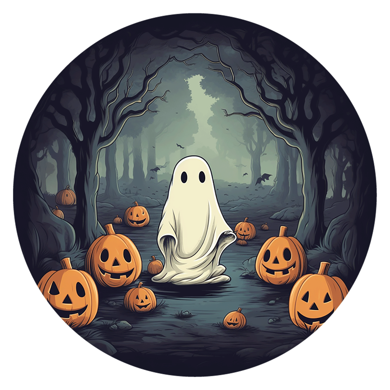 Cute and Spooky Halloween Coasters