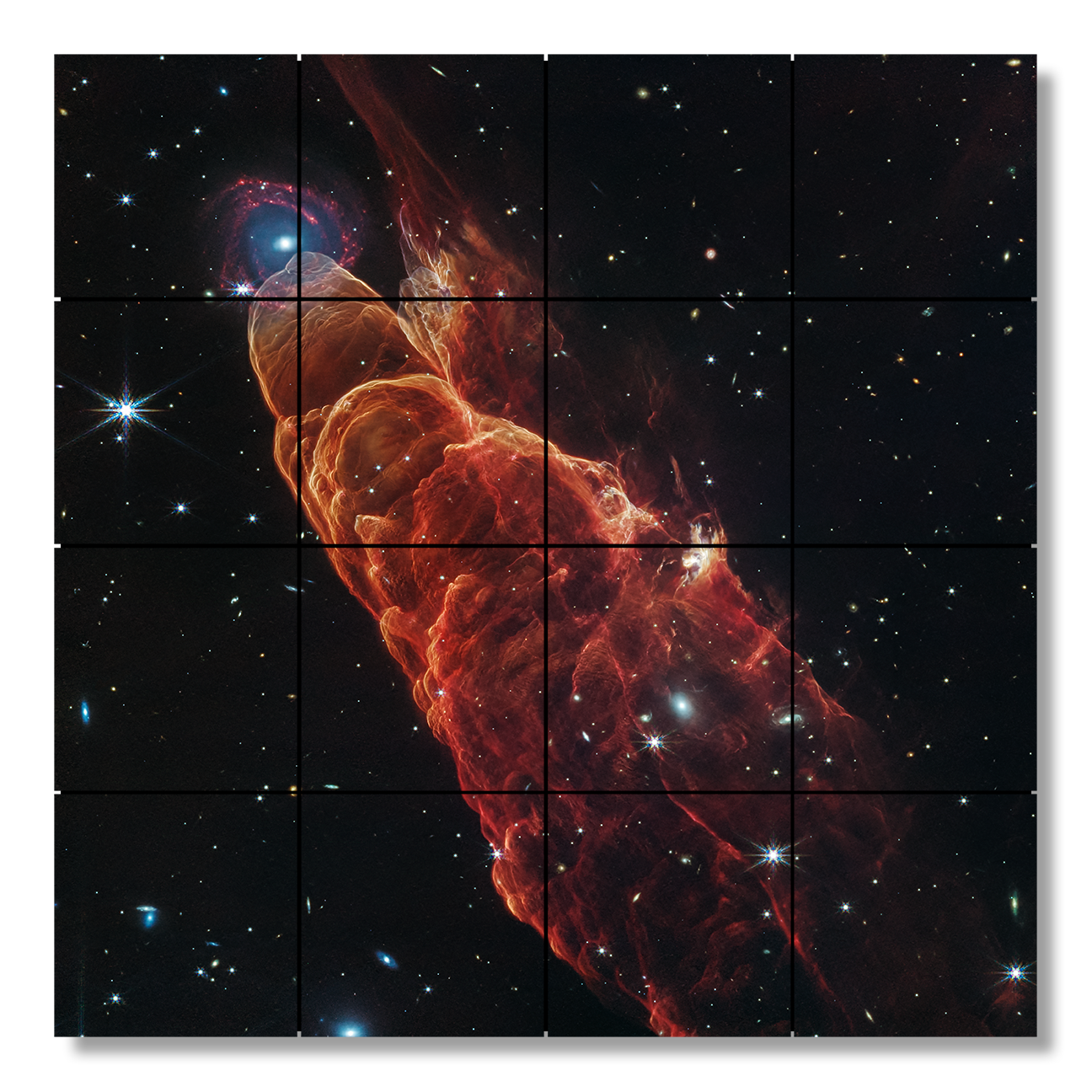Herbig-Haro "Cosmic Tornado" - Metal Prints