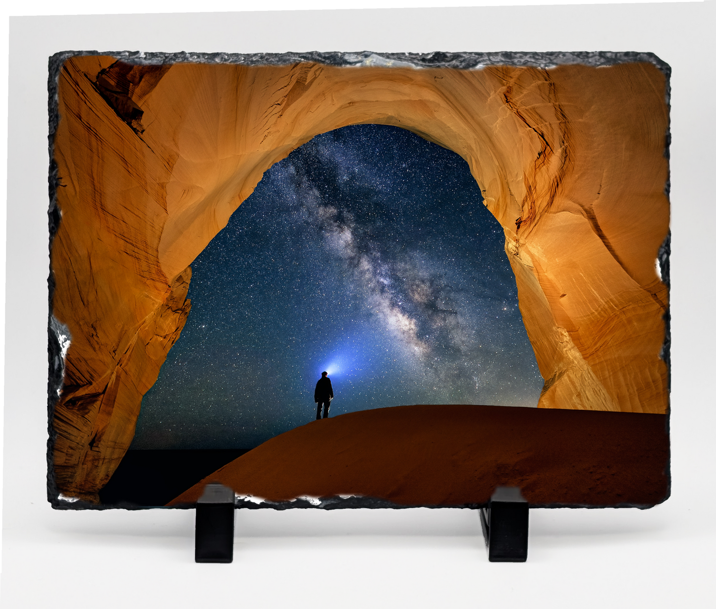 Cutler Cove (Kenab, Utah) under Milky Way - Metal Prints & Photo Slates