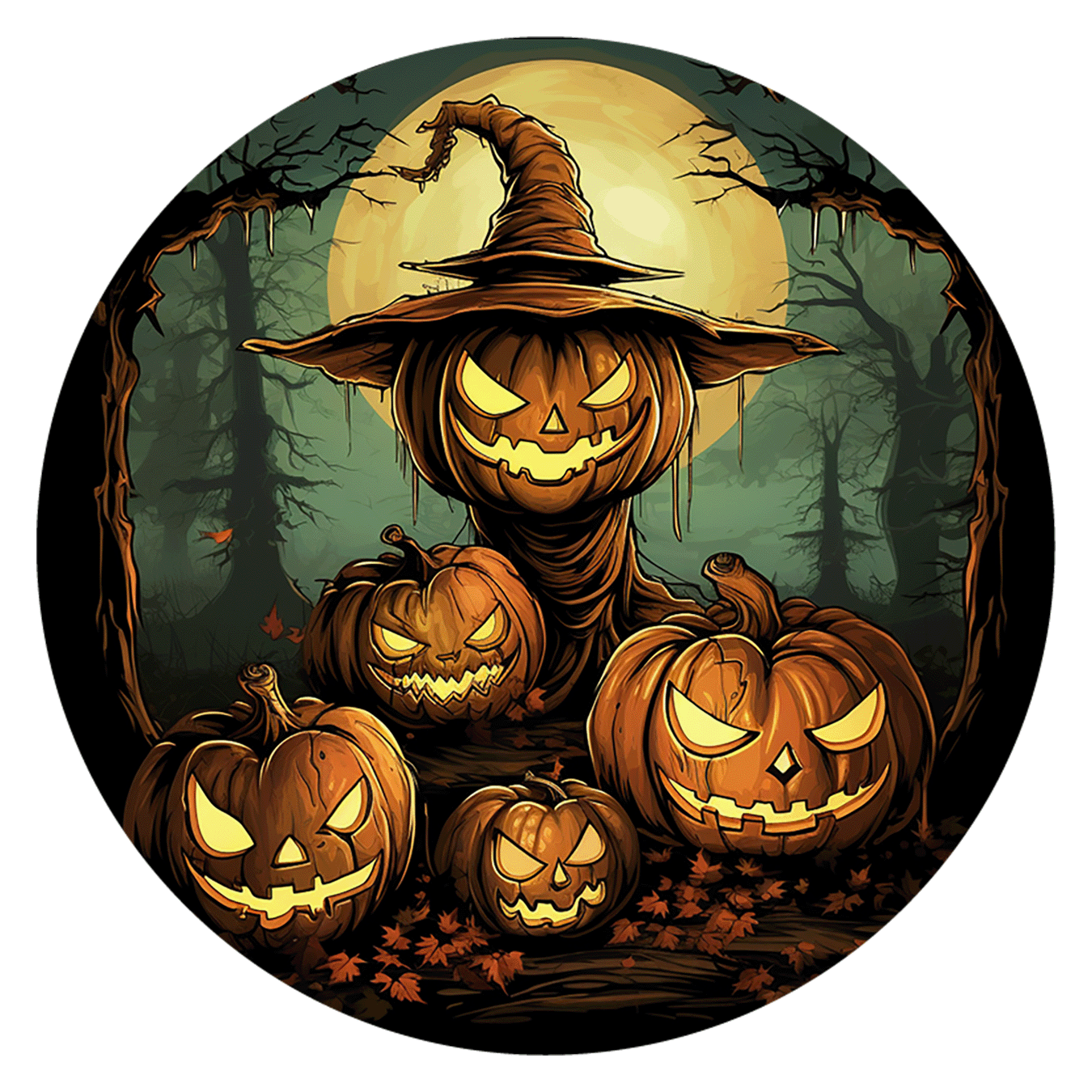 Cute and Spooky Halloween Coasters