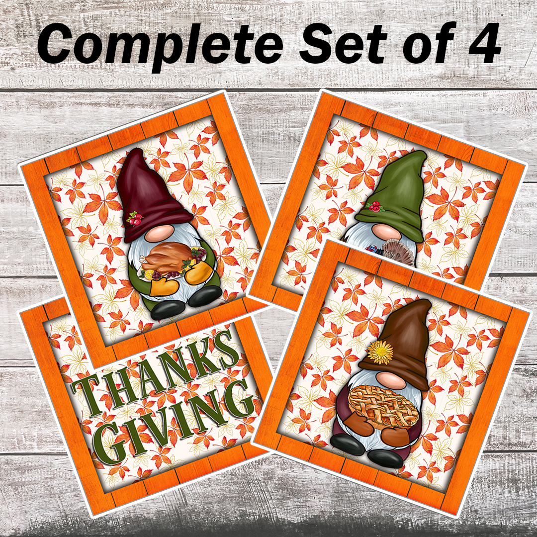 Thanksgiving Gnome Trivets