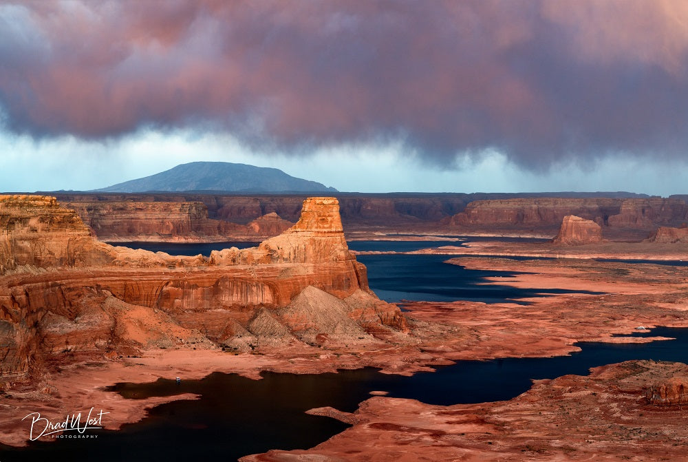 Lake Powell, Arizona - Metal Print by Brad West Photography