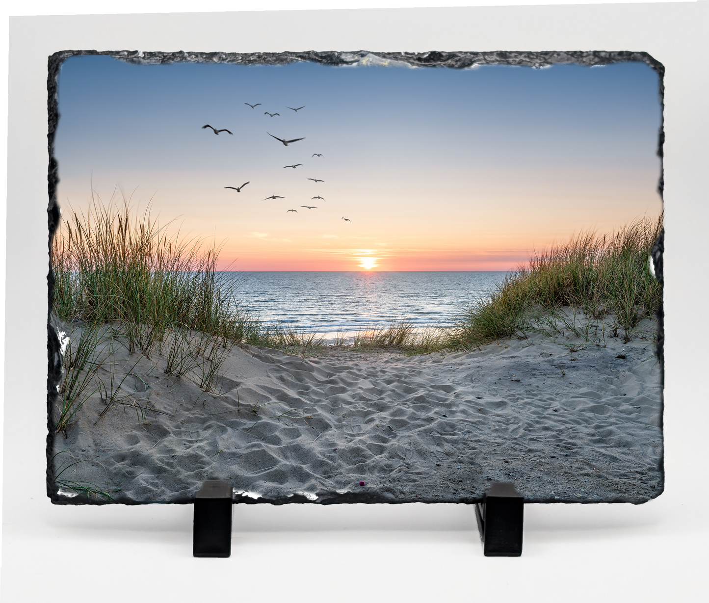 Sunrise over Beach Dunes - Metal Prints & Photo Slates