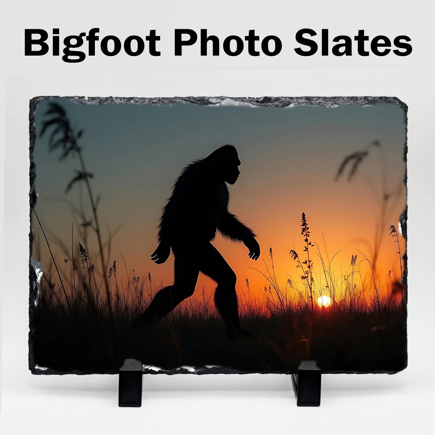 Bigfoot Stone Photo Slates