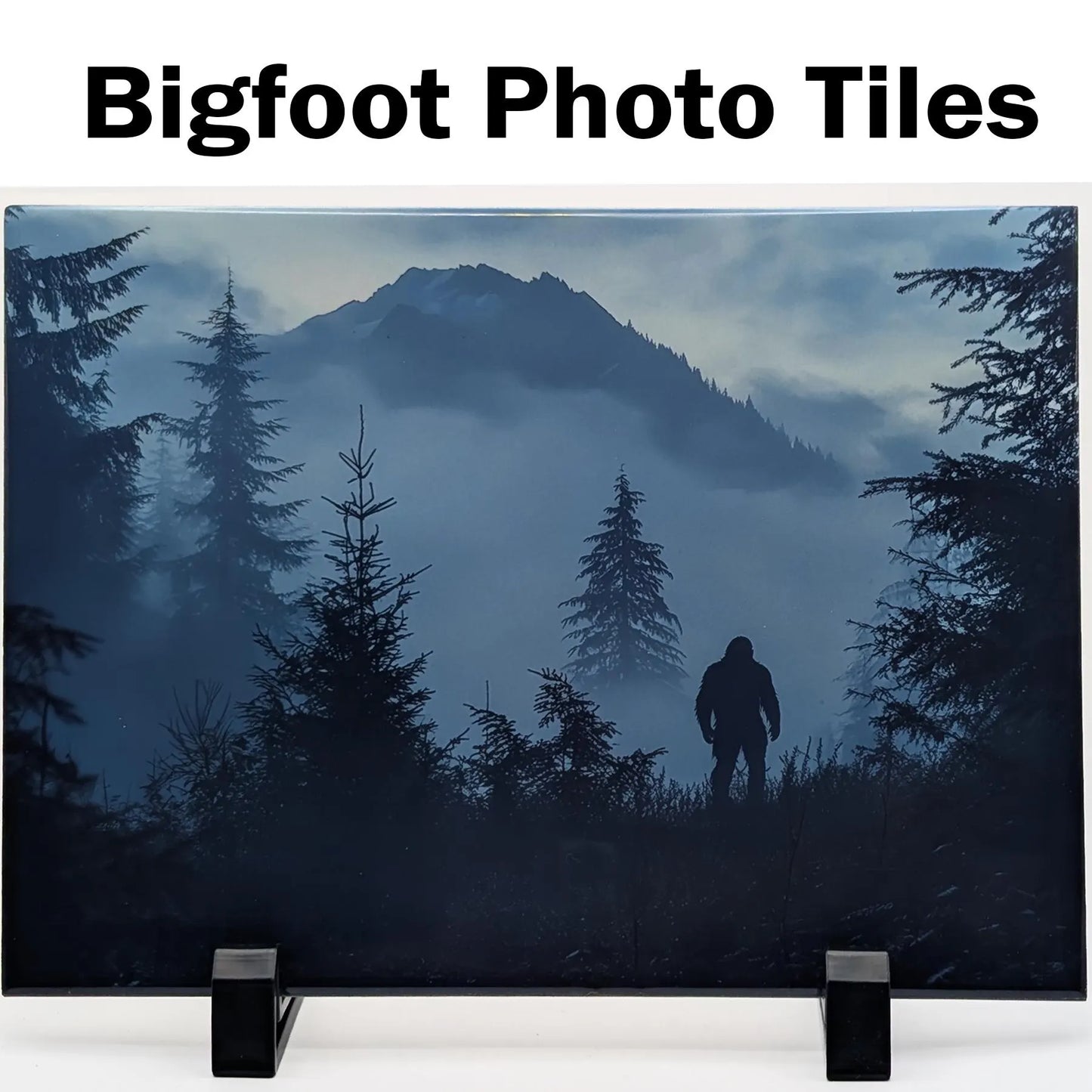 Bigfoot Ceramic Photo Tiles