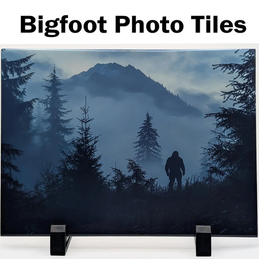 Bigfoot Ceramic Photo Tiles