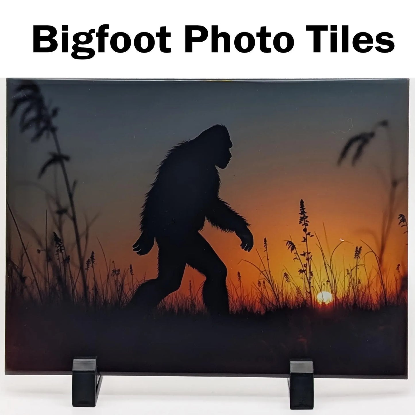 Bigfoot Ceramic Photo Tiles