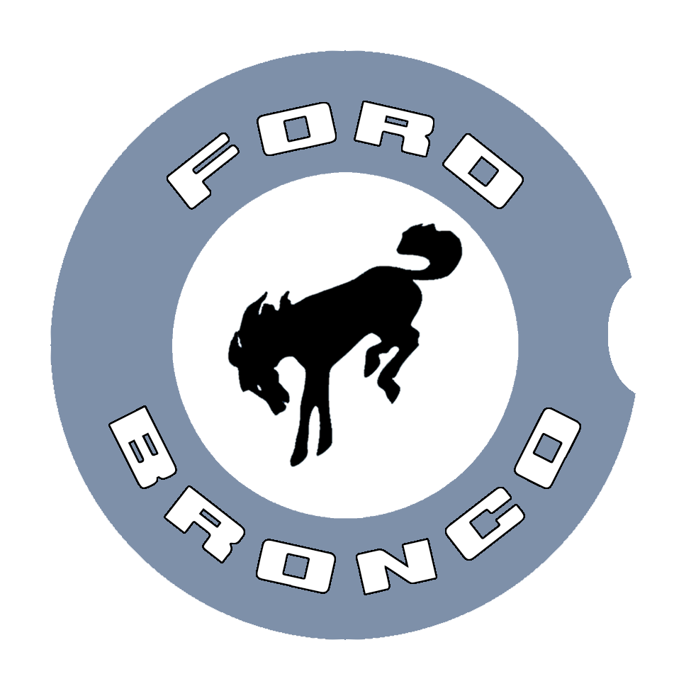 Ford Bronco Car Coasters In Your Color!