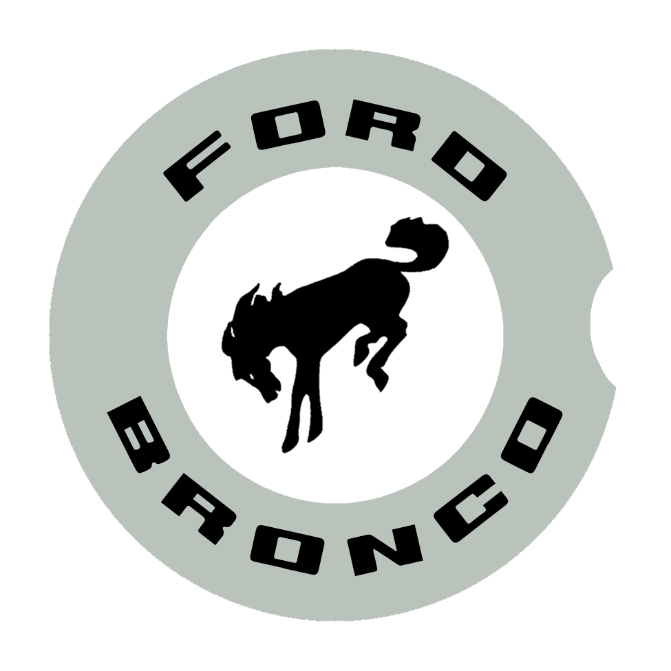 Ford Bronco Car Coasters In Your Color!
