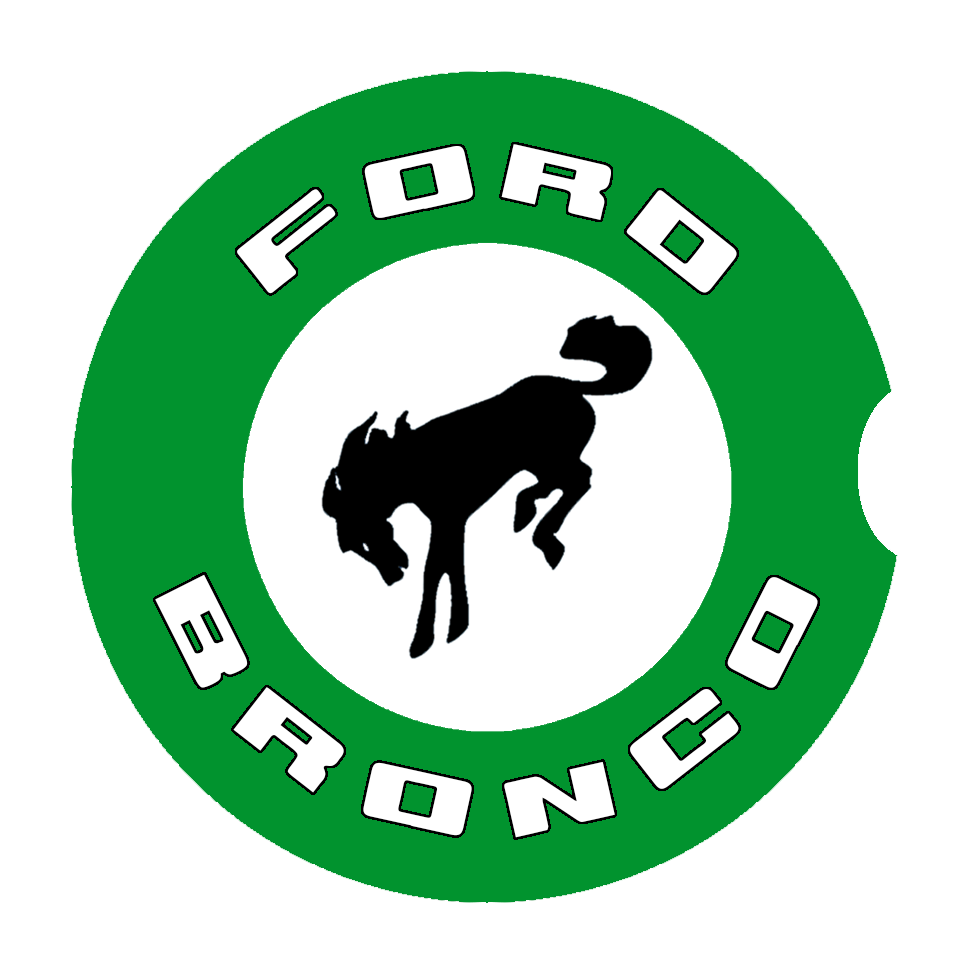 Ford Bronco Car Coasters In Your Color!