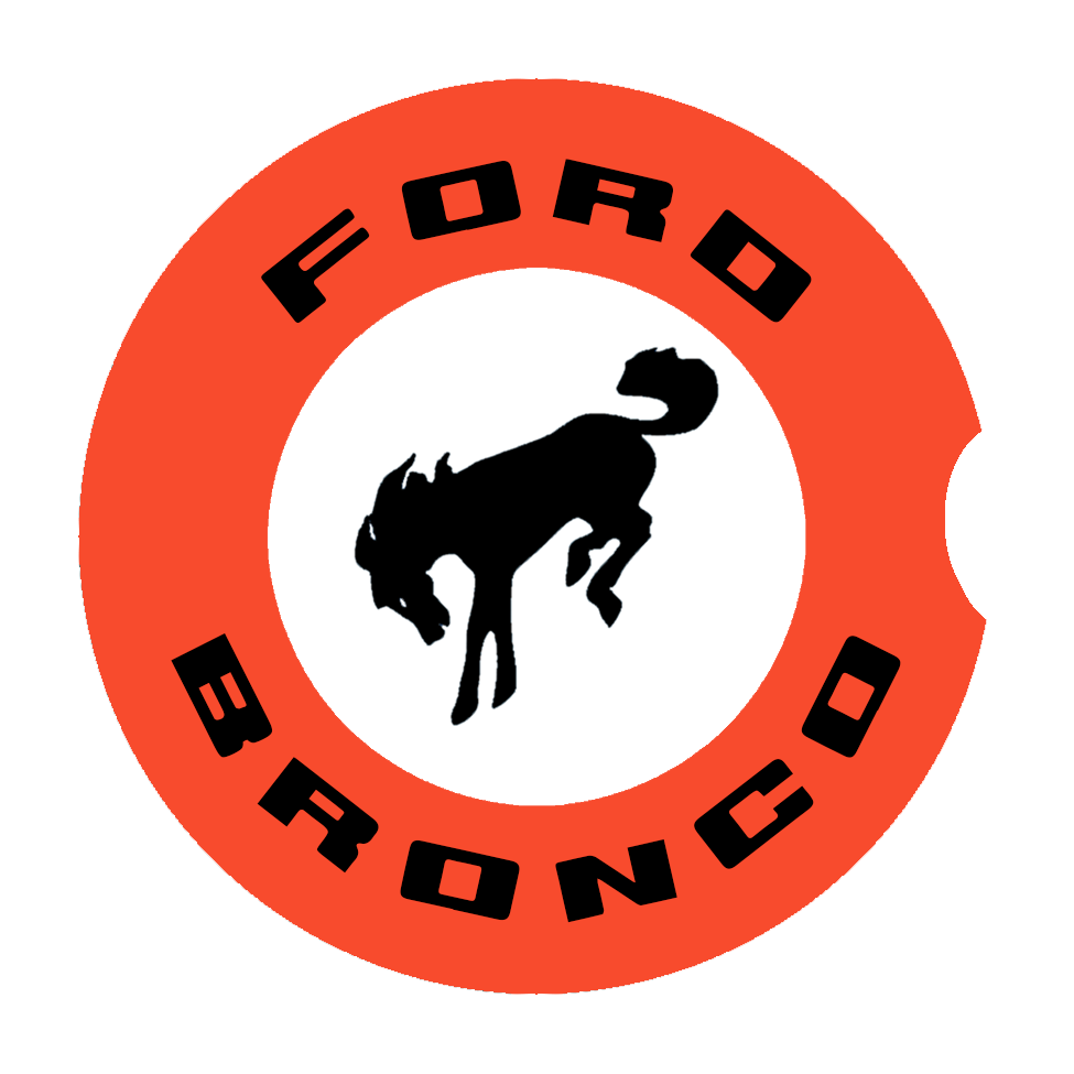 Ford Bronco Car Coasters In Your Color!