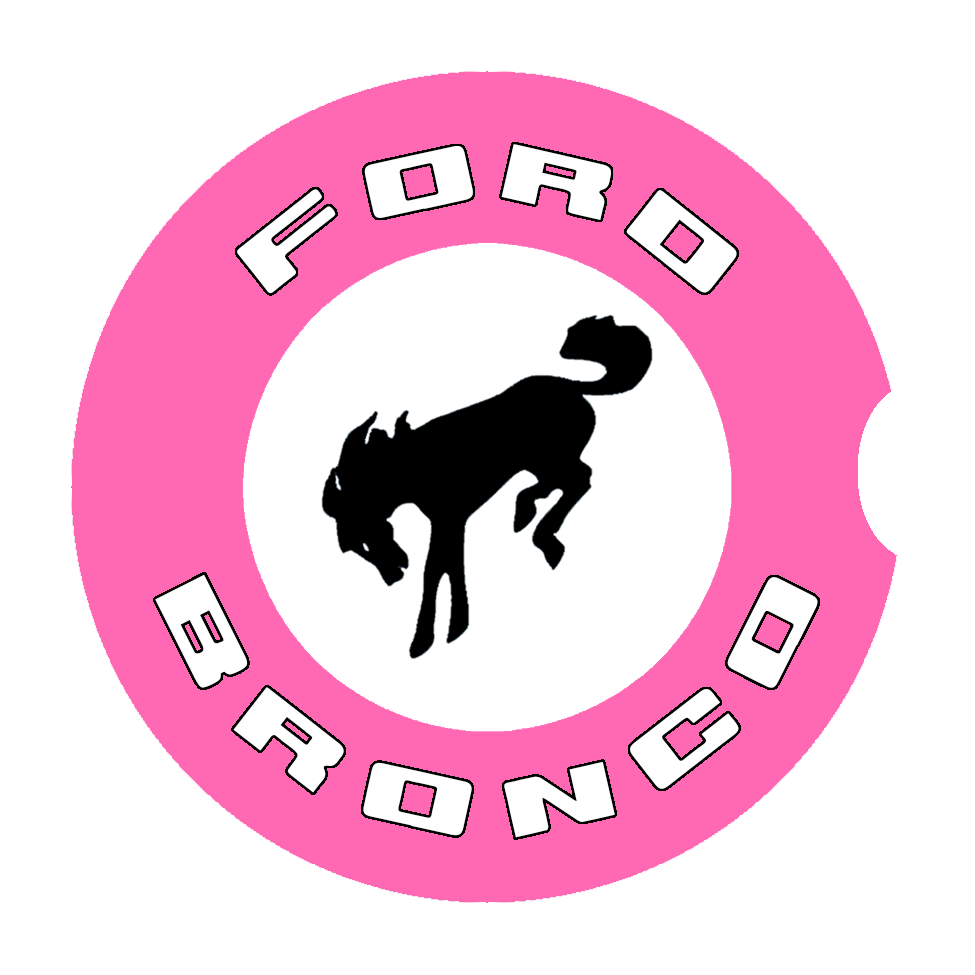 Ford Bronco Car Coasters In Your Color!