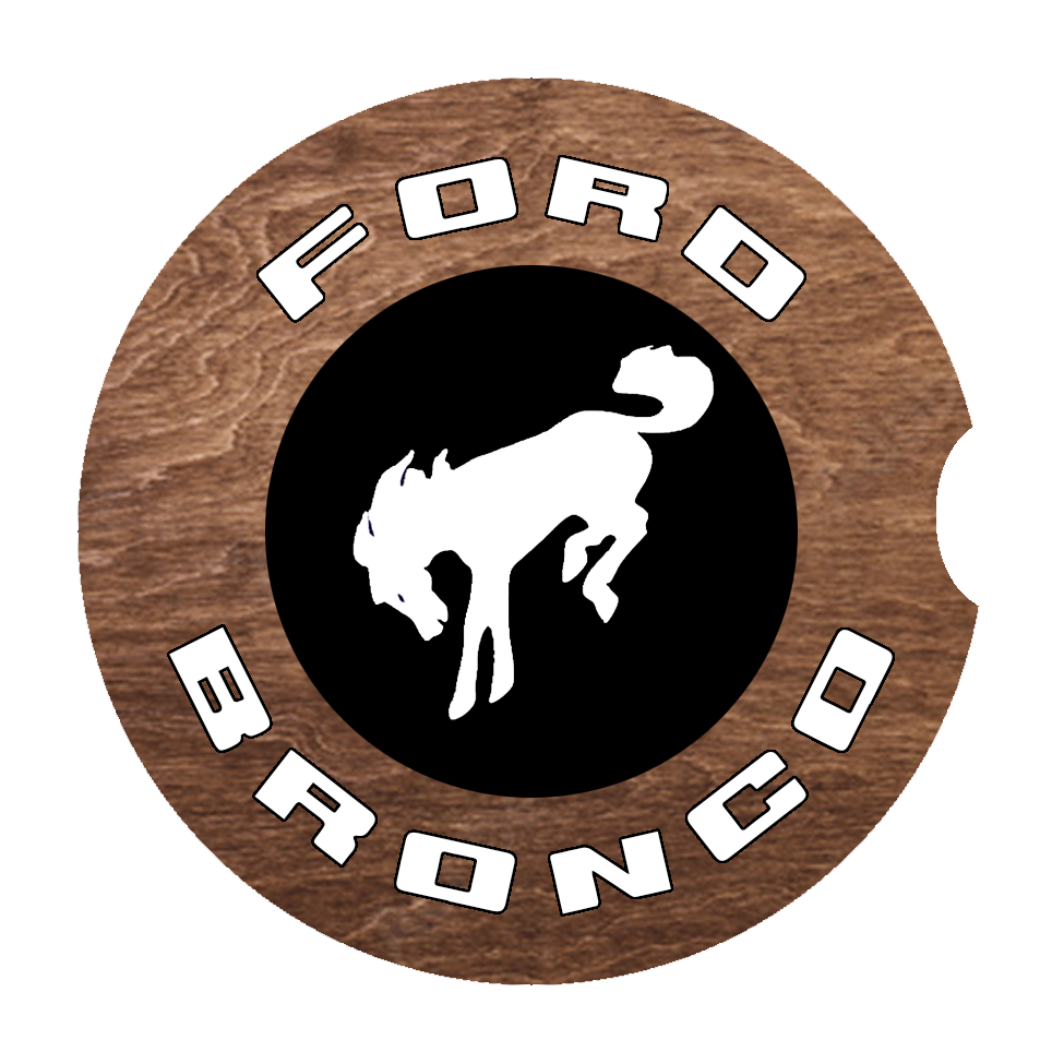 Ford Bronco Car Coasters In Your Color!
