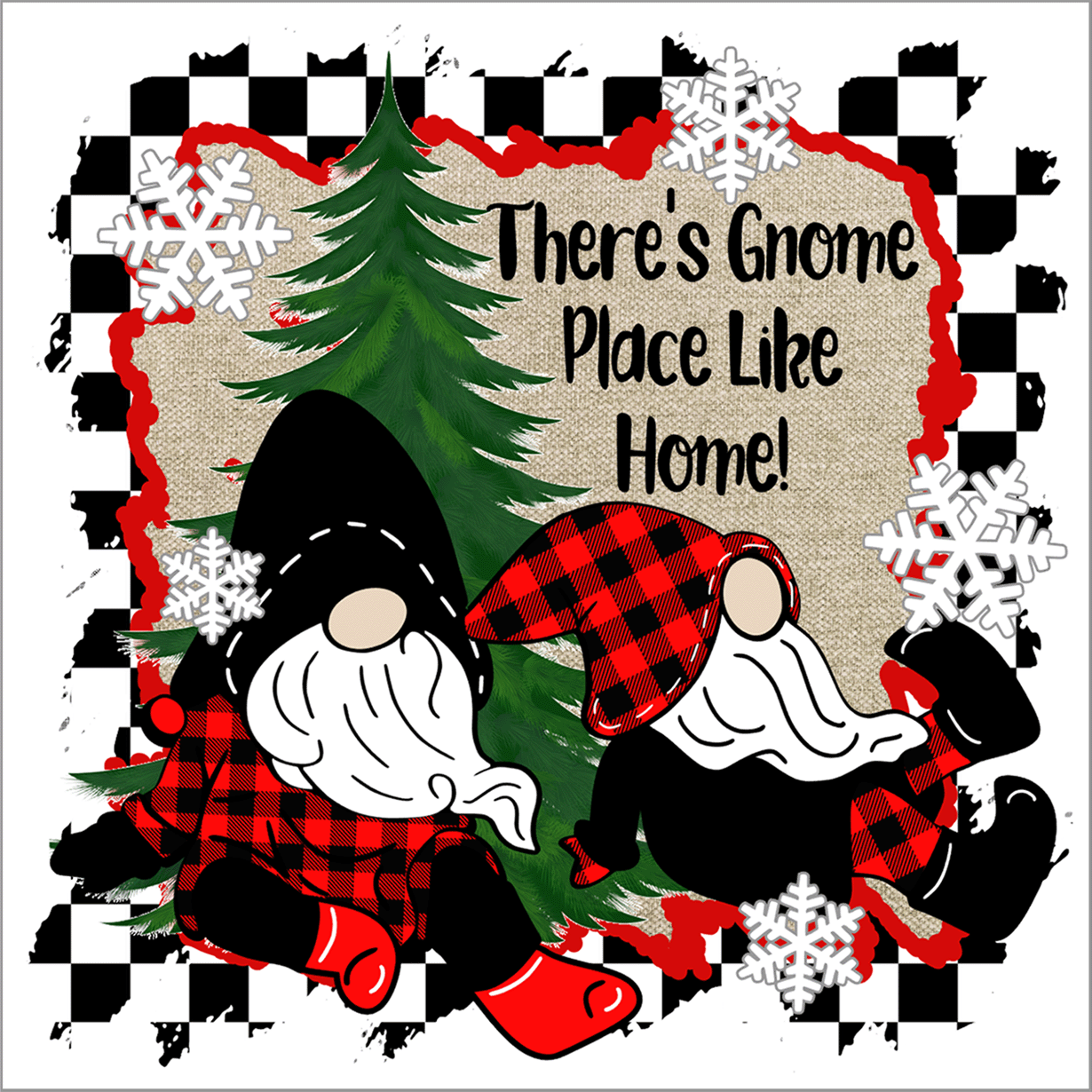 Christmas Gnome Coaster Set - My Gnomies