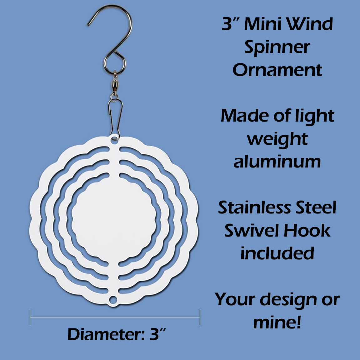 Custom Spinner Ornament