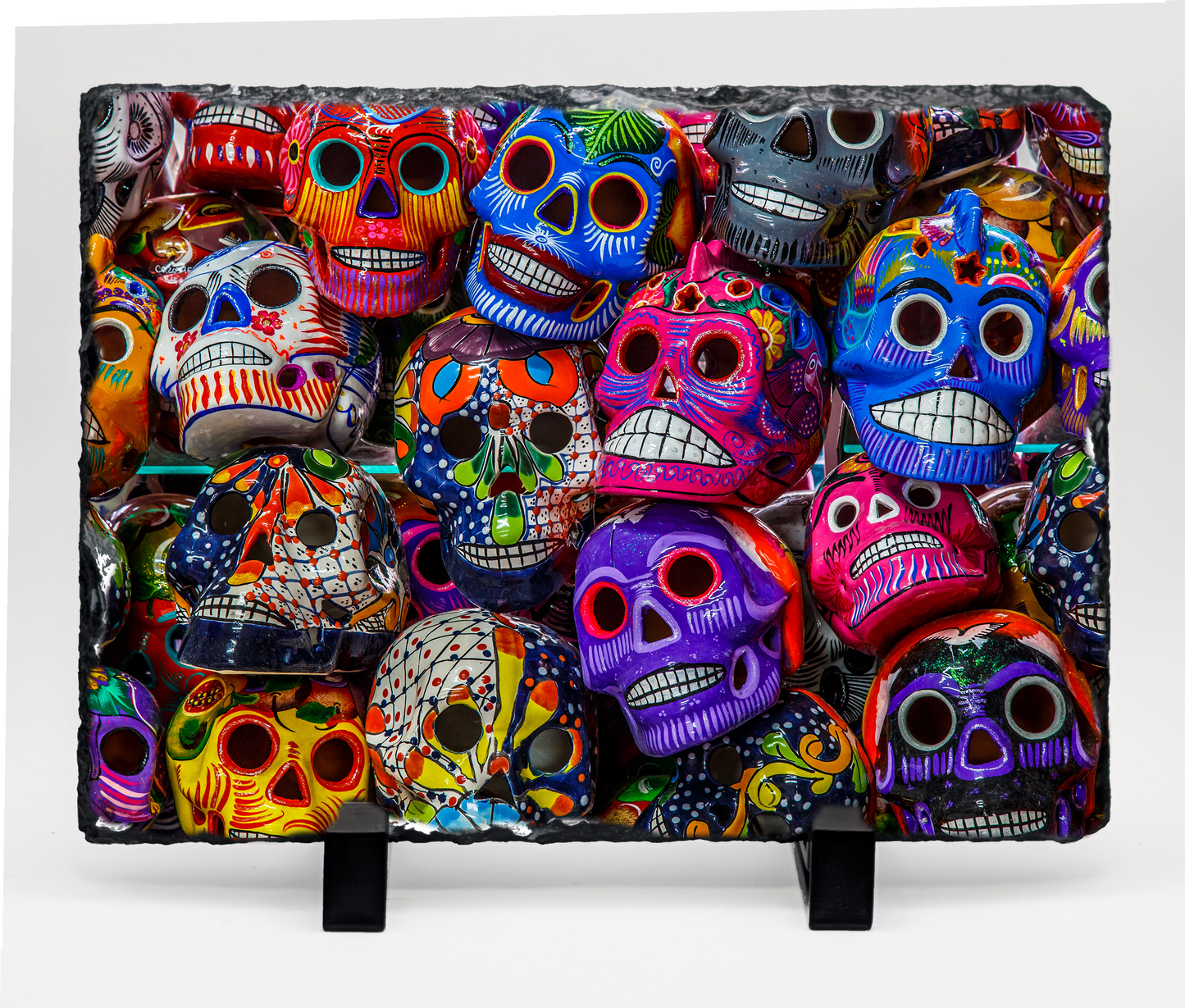 Dia de los Muertos (Day of the Dead) Skulls - Metal Prints & Photo Slates