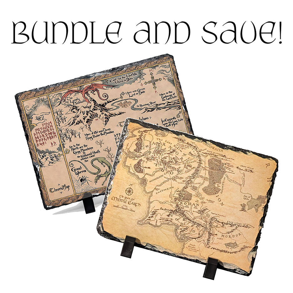 Thorin's Map - Photo Slate
