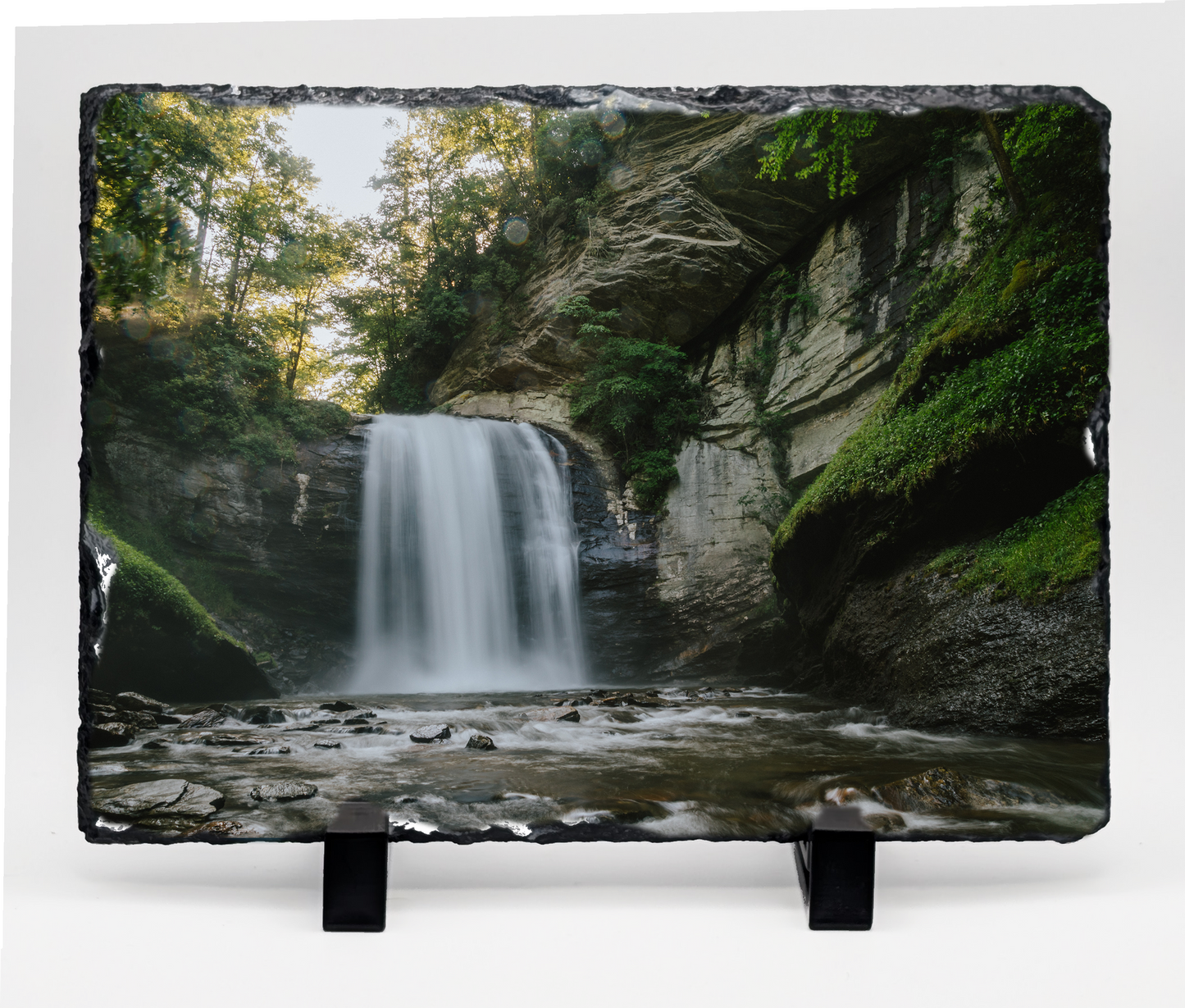 Looking Glass Falls North Carolina - Metal Prints & Photo Slates