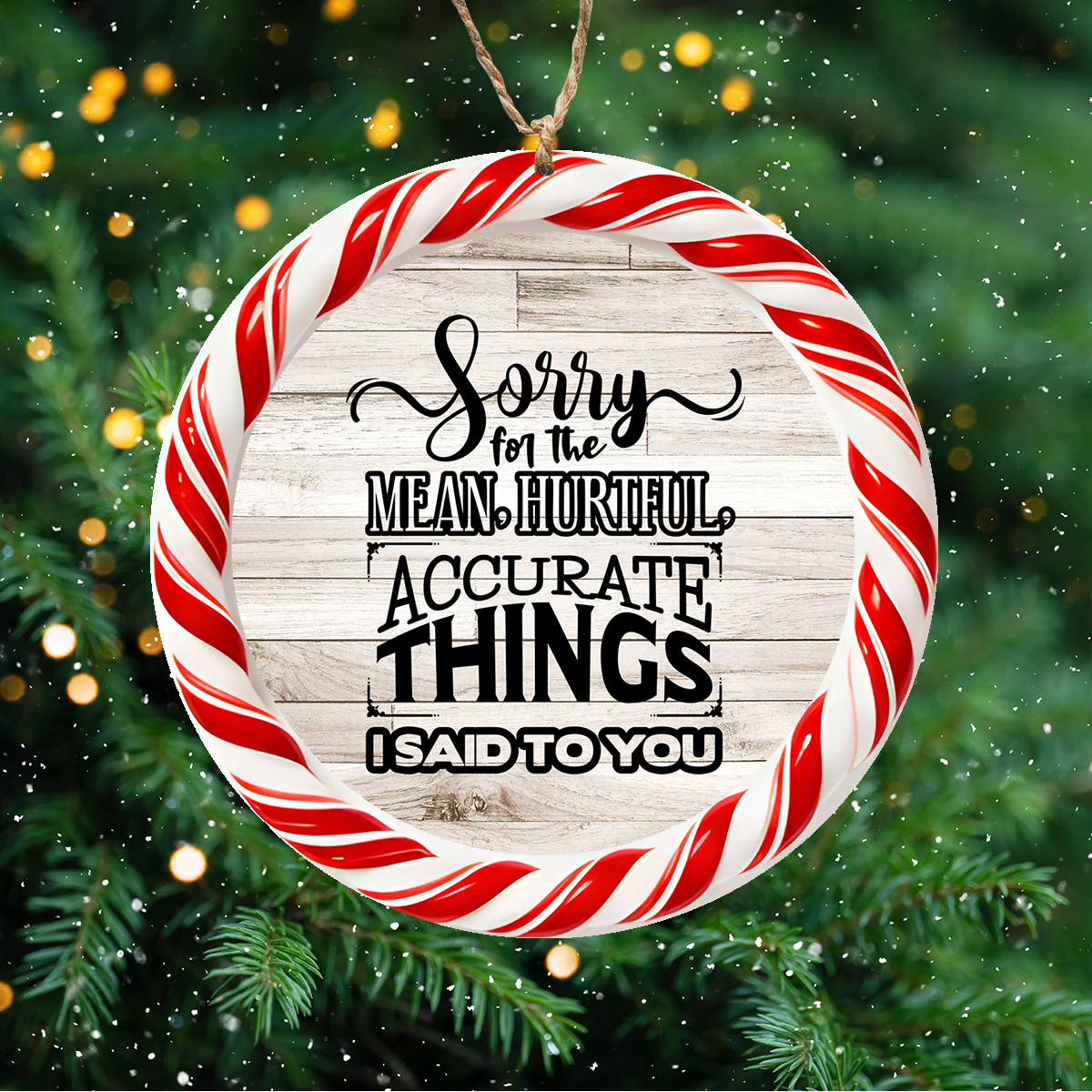 Christmas Ornaments for the Sarcastic