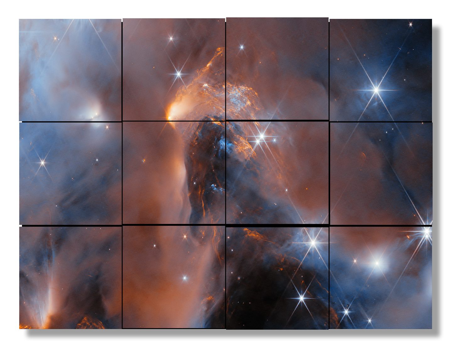 Peeking into Perseus - NGC 1333- Metal Prints & Photo Slates