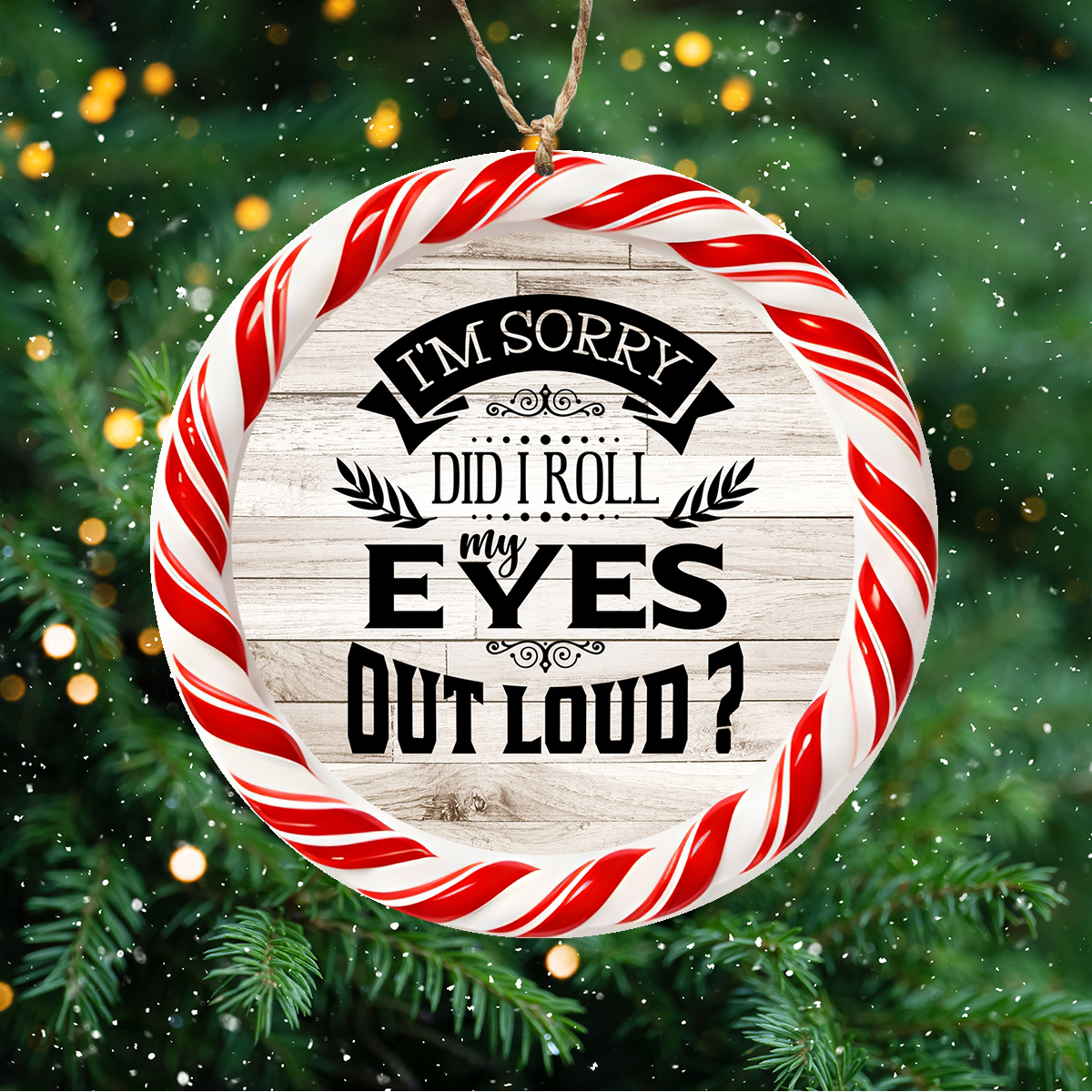 Christmas Ornaments for the Sarcastic