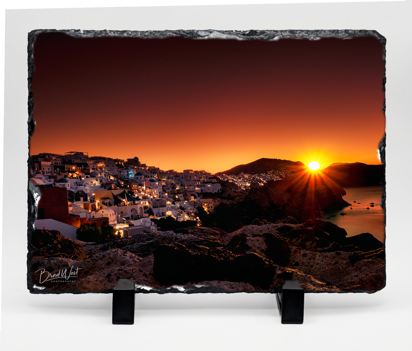 Santorini Sunrise - Metal Prints & Photo Slates