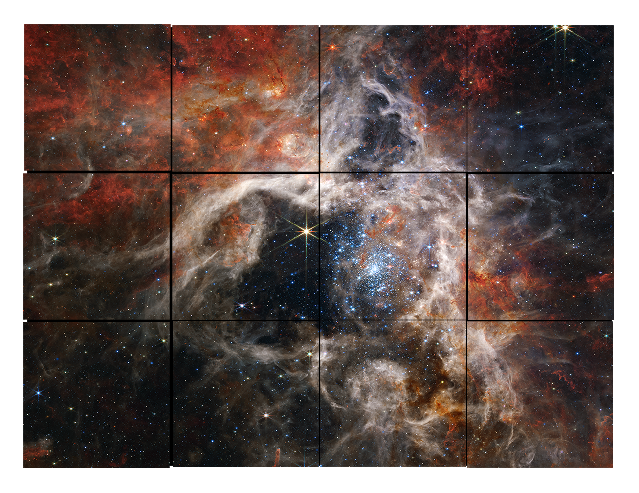 Tarantula Nebula - Metal Prints & Photo Slates