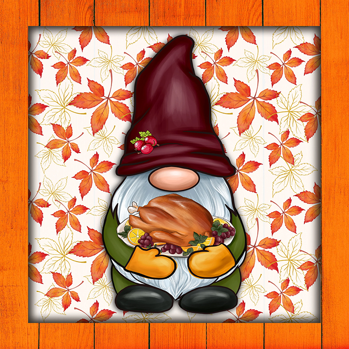 Thanksgiving Gnome Trivets