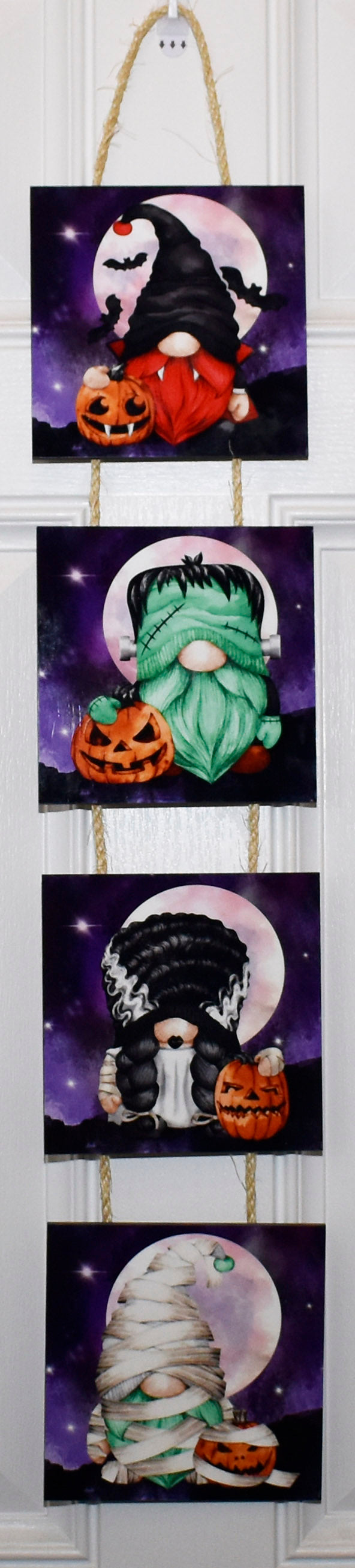Holiday Hanging Decoration - Halloween Gnomes