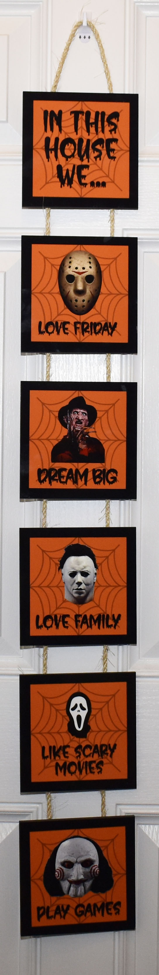 Holiday Hanging Decoration - Scary Movie Villians